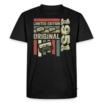 Vintage 1951 - rétro anniversaire disant 1951 - T-shirt Premium bio Homme - noir - Devant - Nico (187cm)