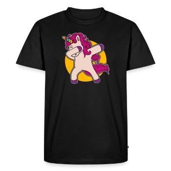 Drôle dire cadeau de chemise drôle - T-shirt Premium bio Homme - noir - Devant - Nico (187cm)