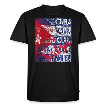 Salsa Cuba Dance - Salsa Dancer Gift - Men's Premium Organic T-Shirt - black - Front - Nico (187cm)