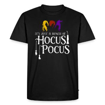 C'est juste un tas de Hocus Pocus - T-shirt Premium bio Homme - noir - Devant - Nico (187cm)