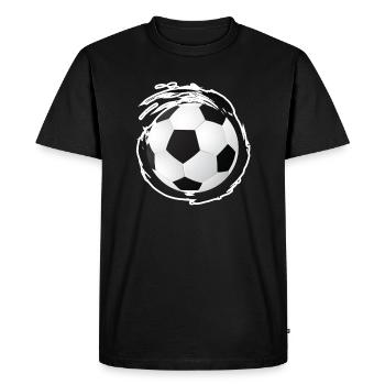 Football Football football Footballer - Men's Premium Organic T-Shirt - black - Front - Nico (187cm)