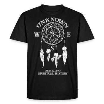 T-shirt Dreamcatcher noir - T-shirt Premium bio Homme - noir - Devant - Nico (187cm)