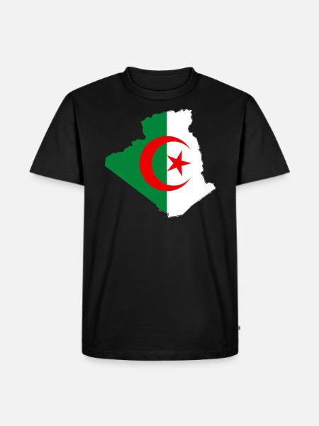 Algérie - T-shirt Premium bio Homme - noir