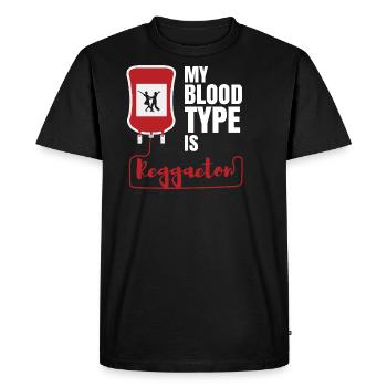 Reggaeton cadeau danse latine danseuse - T-shirt Premium bio Homme - noir - Devant - Nico (187cm)