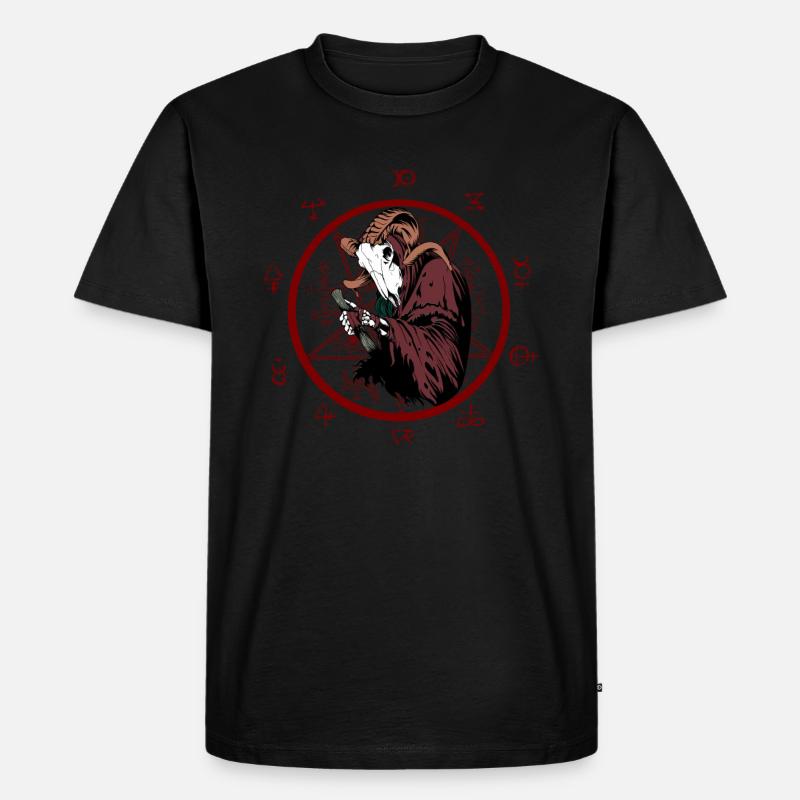 Alchemist der Hölle - Männer Premium Bio T-Shirt - Schwarz
