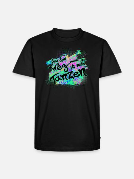 tanzen - Männer Premium Bio T-Shirt - Schwarz