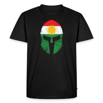 Kurdistan - T-shirt Premium bio Homme - noir - Devant - Nico (187cm)