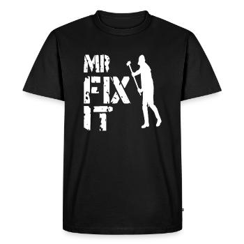 Crafts Craftsmen Locksmiths - Men's Premium Organic T-Shirt - black - Front - Nico (187cm)