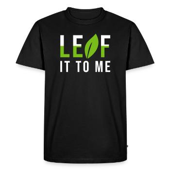Horticulture - T-shirt Premium bio Homme - noir - Devant - Nico (187cm)