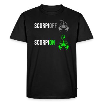 Scorpion drôle - T-shirt Premium bio Homme - noir - Devant - Nico (187cm)