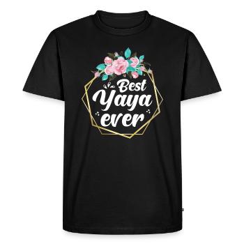 Meilleure grand-mère - T-shirt Premium bio Homme - noir - Devant - Nico (187cm)