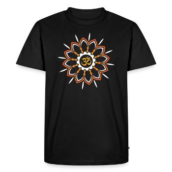 Om Zen - T-shirt Premium bio Homme - noir - Devant - Nico (187cm)