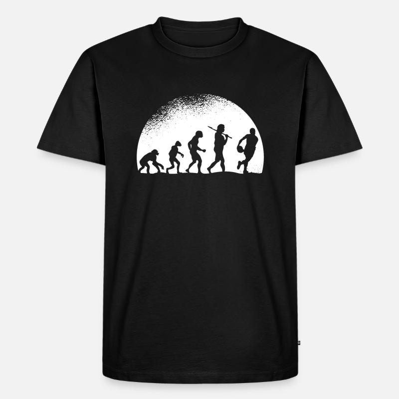 Evolution Rugby - T-shirt Premium bio Homme - noir