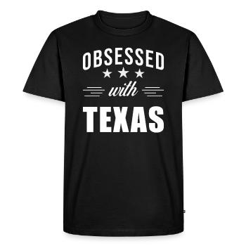 Texas - T-shirt Premium bio Homme - noir - Devant - Nico (187cm)