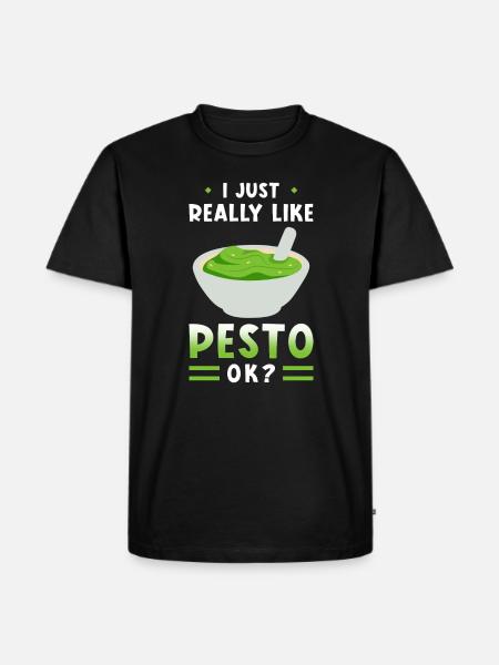 Pesto - Men's Premium Organic T-Shirt - black
