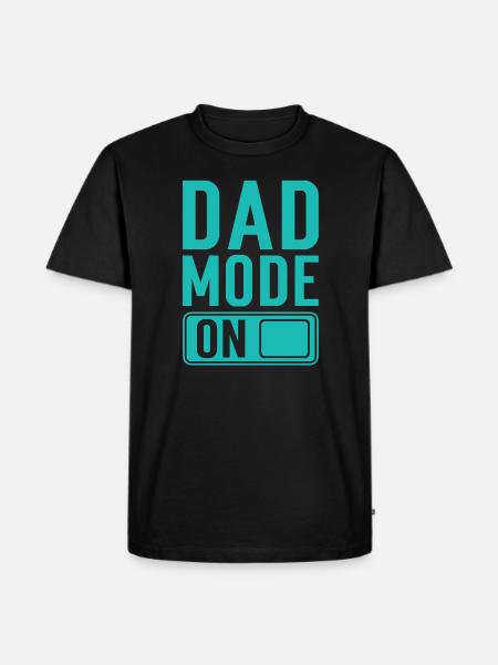 Father-to-be Father Gift Saying - Men's Premium Organic T-Shirt - black