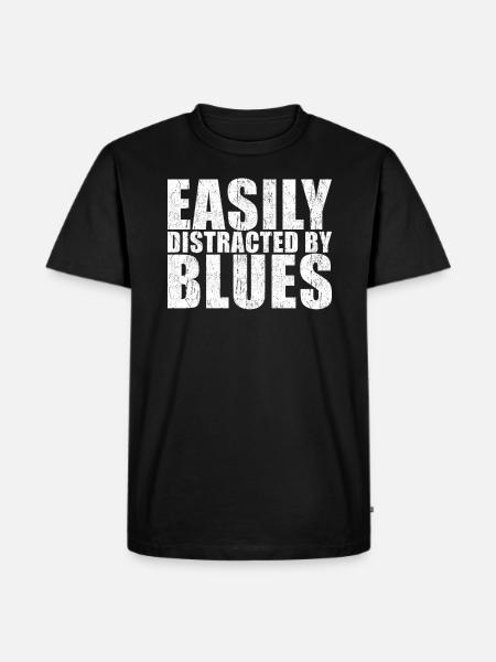 Blues Fan Gift - Men's Premium Organic T-Shirt - black