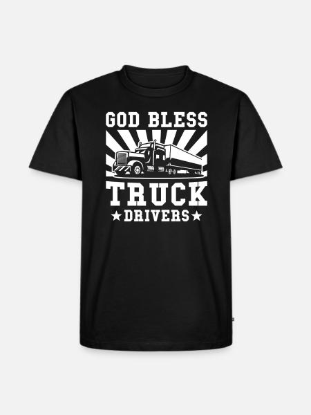 Truck Driver Gift - Men's Premium Organic T-Shirt - black