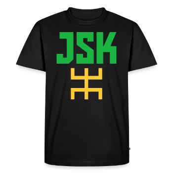 Jsk Kabylie - T-shirt Premium bio Homme - noir - Devant - Nico (187cm)