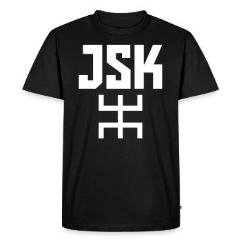 Jsk Kabylie - T-shirt Premium bio Homme - noir - Devant - Nico (187cm)