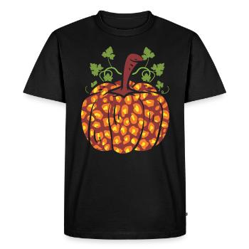Skull Horror Halloween Cadeau - T-shirt Premium bio Homme - noir - Devant - Nico (187cm)