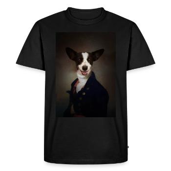 Empire Doggy - T-shirt Premium bio Homme - noir - Devant - Nico (187cm)