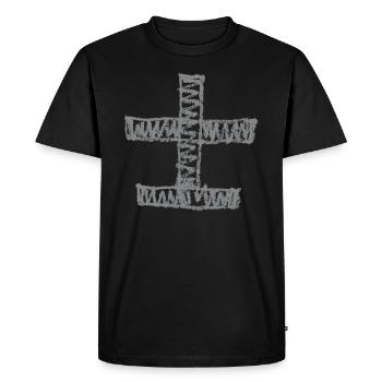 Samouraï (Alto japonais) - T-shirt Premium bio Homme - noir - Devant - Nico (187cm)
