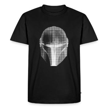 Mandalorian style - Men's Premium Organic T-Shirt - black - Front - Nico (187cm)