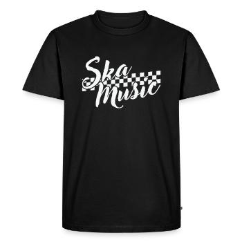 Ska Music Swing Jazz Music Style - T-shirt Premium bio Homme - noir - Devant - Nico (187cm)