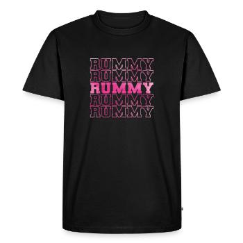 Rummy Cartes à jouer Hobby Romme Jeu de cartes - T-shirt Premium bio Homme - noir - Devant - Nico (187cm)