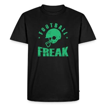 Football Freak America Sport Touchdown - T-shirt Premium bio Homme - noir - Devant - Nico (187cm)