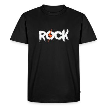 Rock Music Style Genre Guitare Rock Band - T-shirt Premium bio Homme - noir - Devant - Nico (187cm)