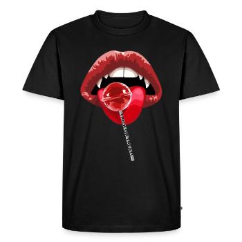 TRICK OR TREAT - T-shirt Premium bio Homme - noir - Devant - Nico (187cm)