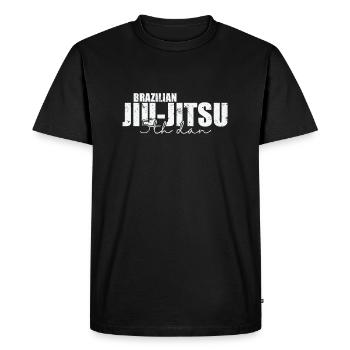 Jiu-Jitsu Brésilien 5ème Dan Arts Martiaux - T-shirt Premium bio Homme - noir - Devant - Nico (187cm)