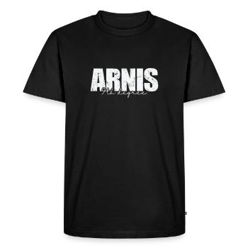 Arnis 9ème degré Kali Arts martiaux philippins - T-shirt Premium bio Homme - noir - Devant - Nico (187cm)