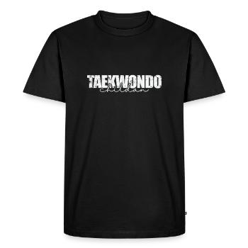 Taekwondo Childan Arts martiaux coréens - T-shirt Premium bio Homme - noir - Devant - Nico (187cm)
