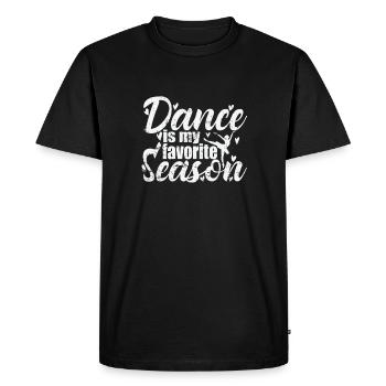 Dance is my favorite Season Ballet - Men's Premium Organic T-Shirt - black - Front - Nico (187cm)