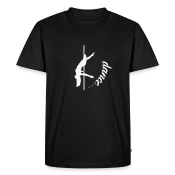 Dance Pole Dance Pole Dancing - Men's Premium Organic T-Shirt - black - Front - Nico (187cm)