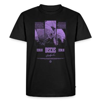 Discus Fish Cichlid Aquarium Fish Keeper - Men's Premium Organic T-Shirt - black - Front - Nico (187cm)