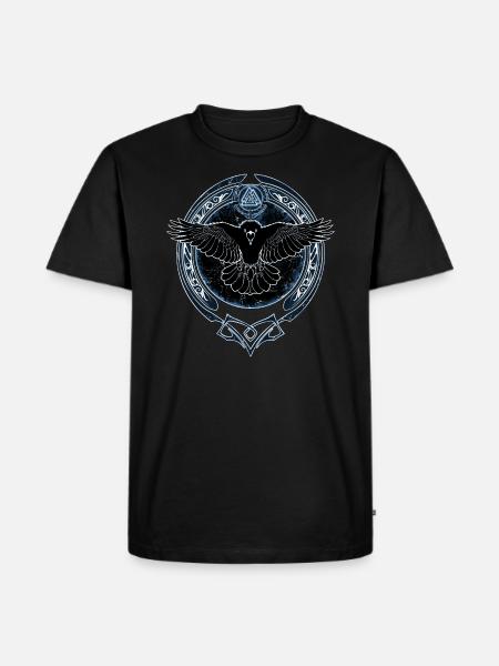 Valknut Rabe - Men's Premium Organic T-Shirt - black