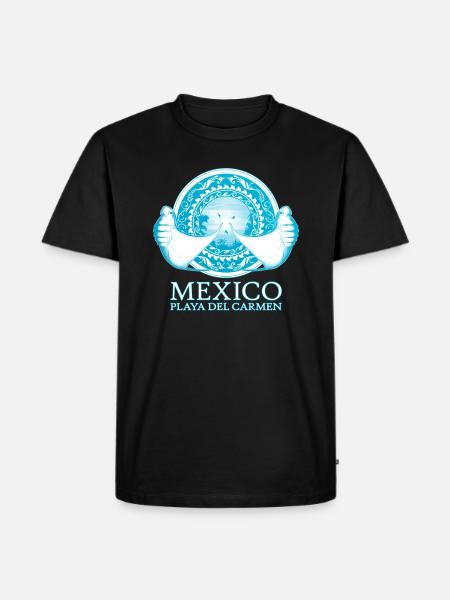 Manta rays Playa del Carmen - Men's Premium Organic T-Shirt - black