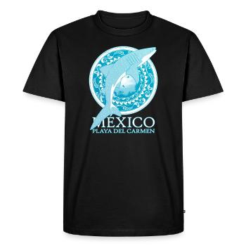 Requin baleine de Playa del Carmen - T-shirt Premium bio Homme - noir - Devant - Nico (187cm)