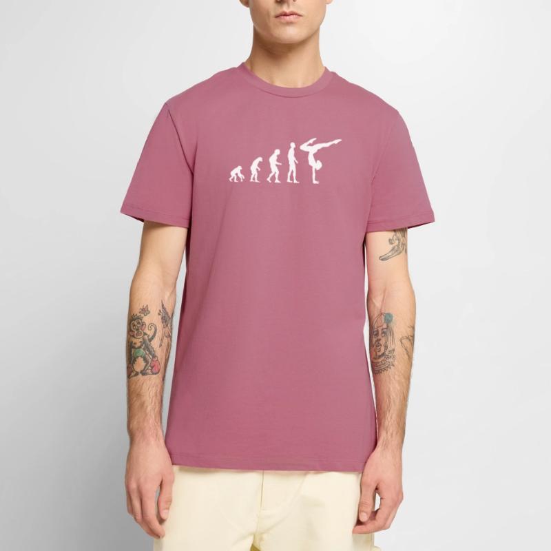 Conception de gymnastique d'évolution T-shirt Premium bio Homme