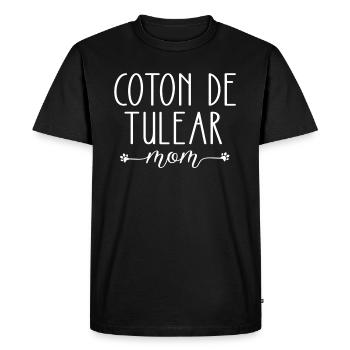 Coton de Tulear amoureux coton propriétaire - T-shirt Premium bio Homme - noir - Devant - Nico (187cm)