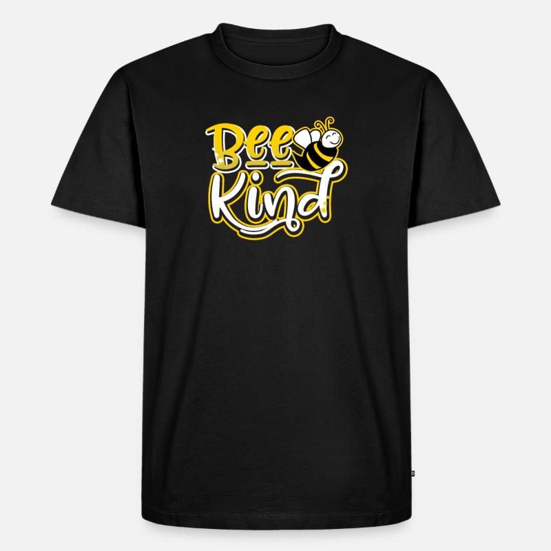 Bin gutes Mobbing-Bewusstseins-Geschenk - Männer Premium Bio T-Shirt - Schwarz