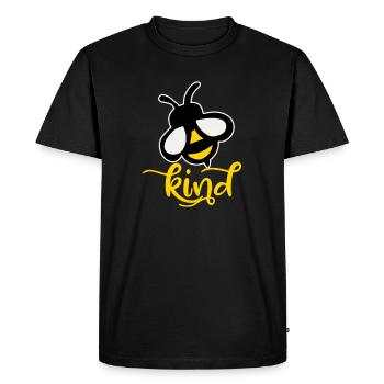 Bin Good Bullying Awareness Gift - Men's Premium Organic T-Shirt - black - Front - Nico (187cm)