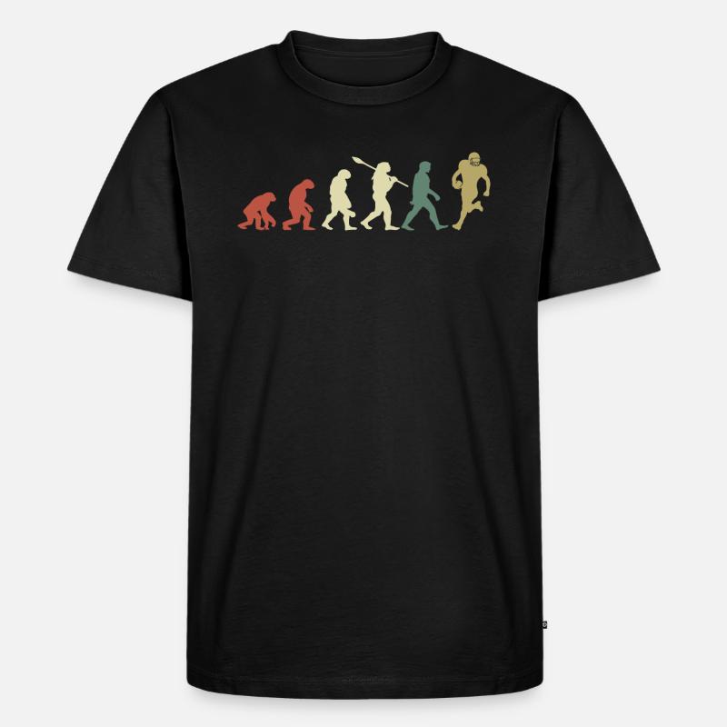 Evolution Rugby - Men's Premium Organic T-Shirt - black