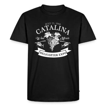 catalina Citation Best-sellers graphiques - T-shirt Premium bio Homme - noir - Devant - Nico (187cm)