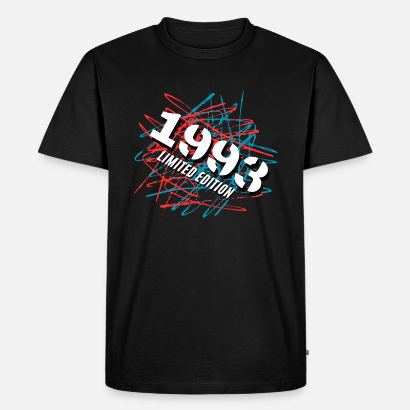1993 Édition limitée - T-shirt Premium bio Homme - noir