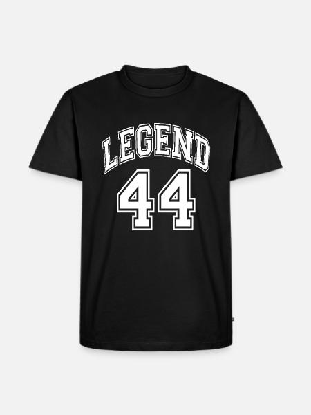 Legend 44 - Men's Premium Organic T-Shirt - black